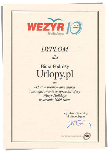 dyplom wezyr